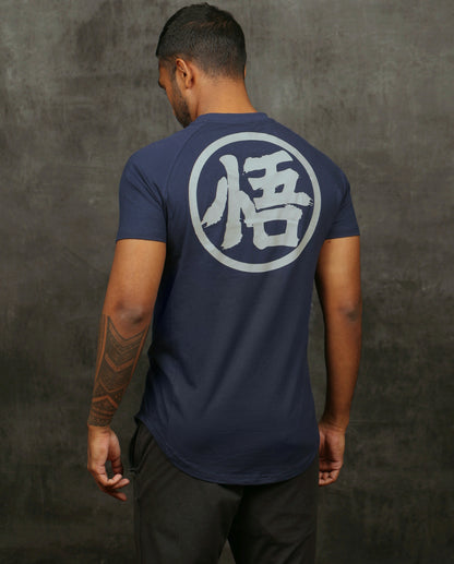 Goku's Durable Training Tee (Navy)