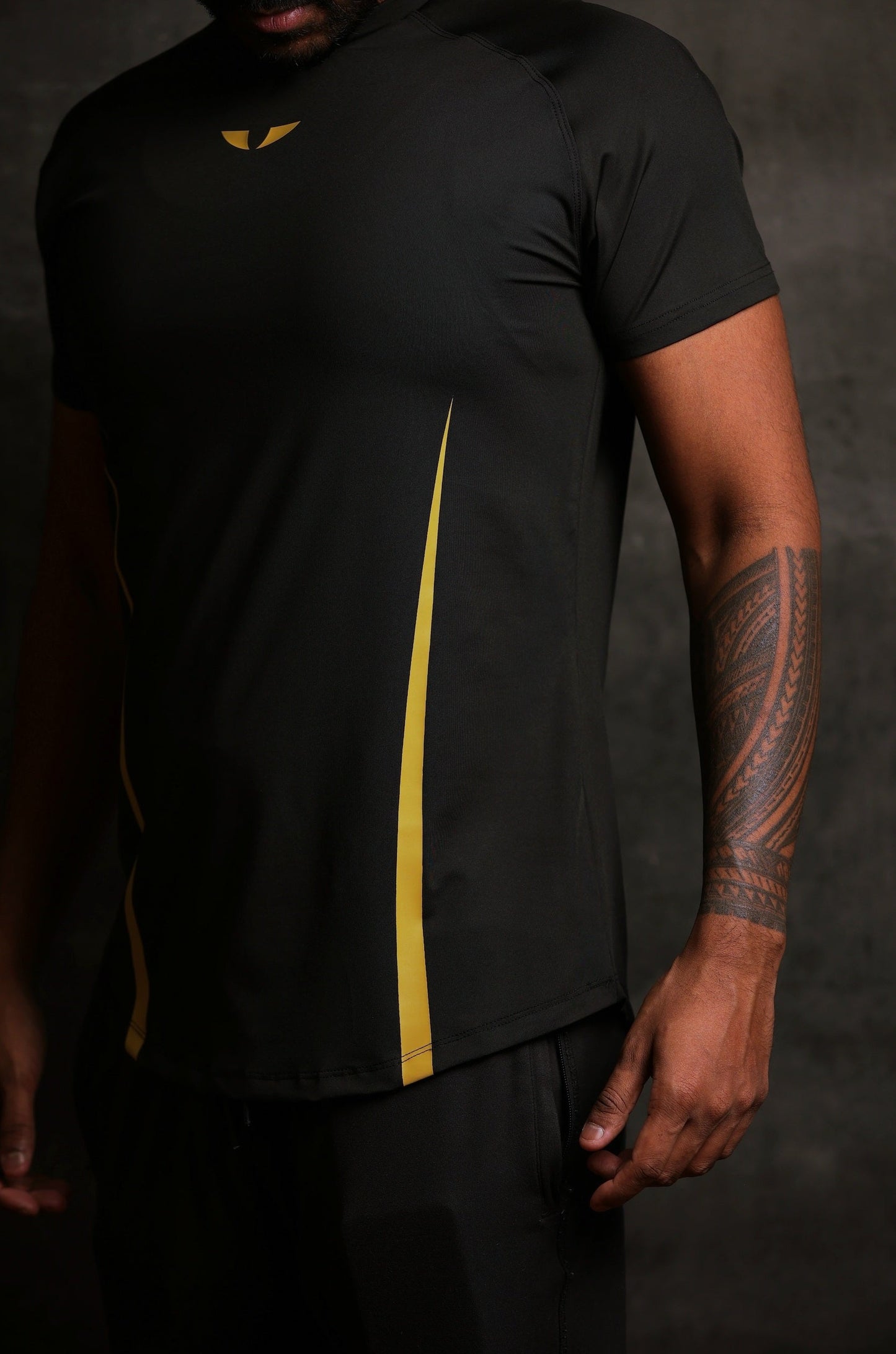 The Accelerant (4 Way Stretch Dri-Fit Black)