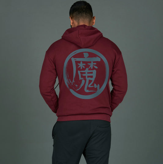 Demon King Piccolo's Training Hoodie (Deep Crimson)