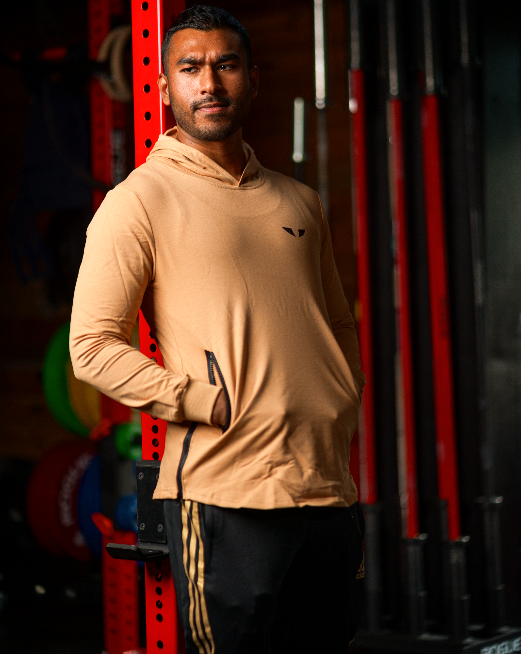 Athletic Fit Hoodie (Gold)