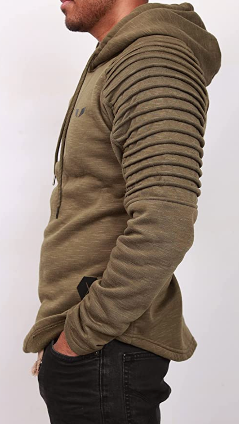 Thermal Casual Hoodie (Green)